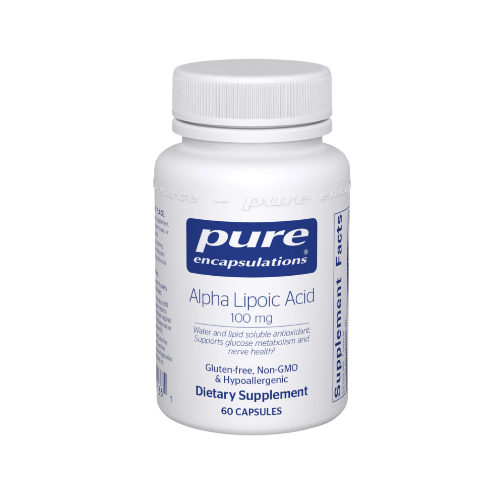 Alpha Lipoic Acid 100 mg.