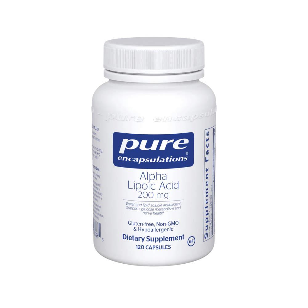 Alpha Lipoic Acid 200 mg.