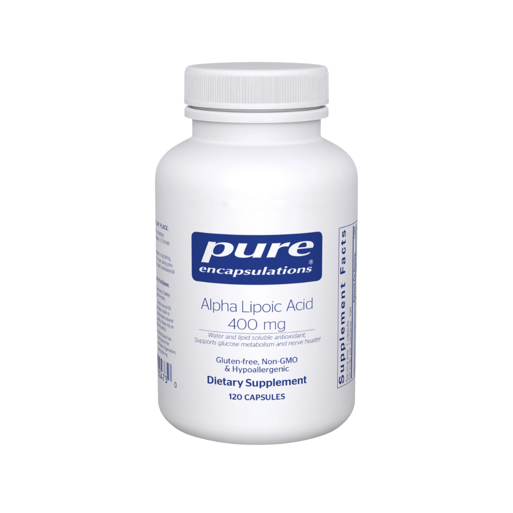 Alpha Lipoic Acid 400 mg.