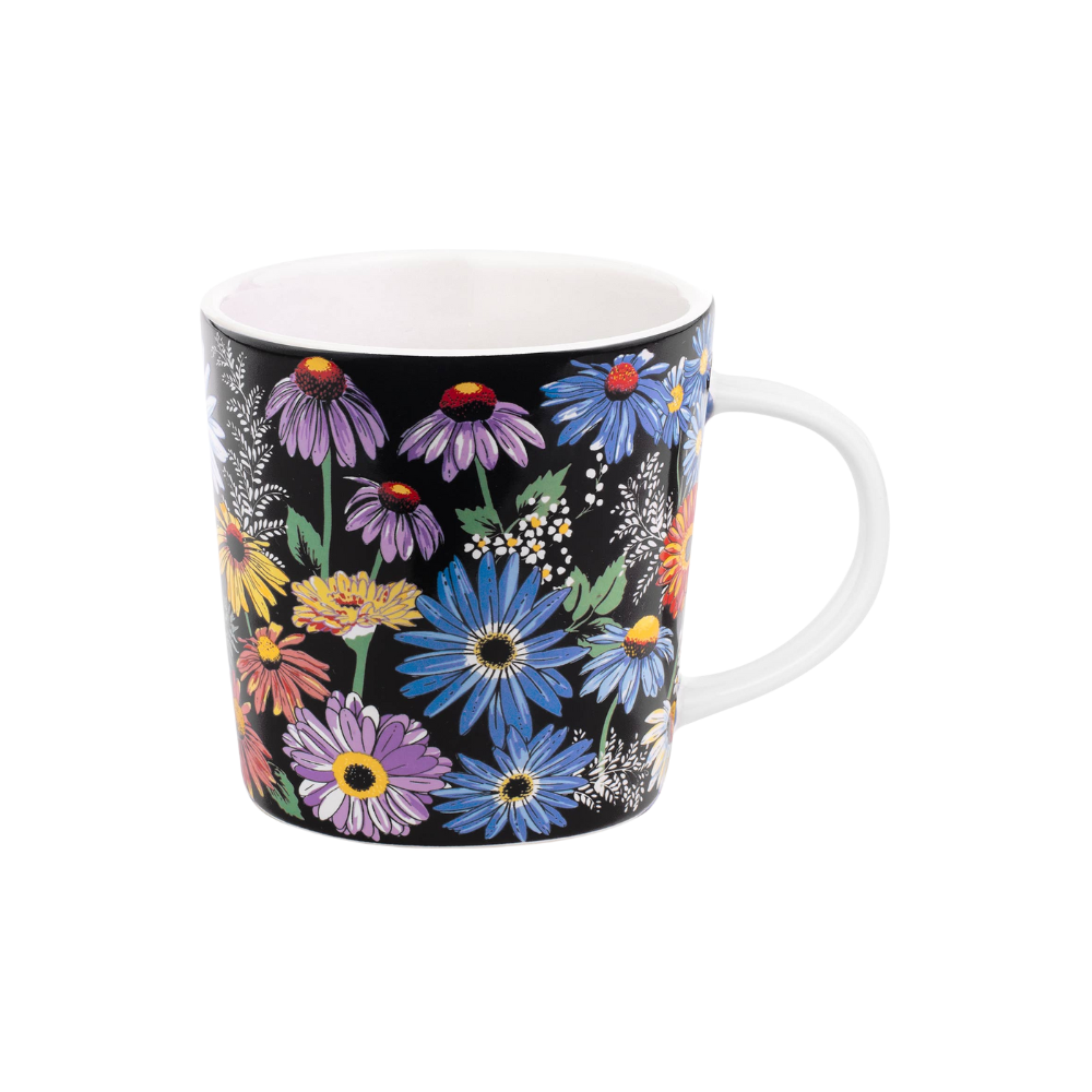 Ceramic Mug, Daisy Fields Bright