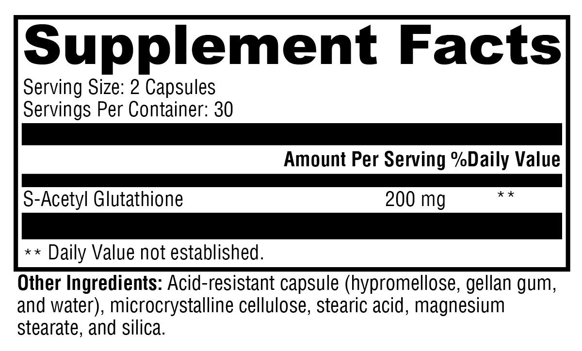 S-Acetyl Glutathione