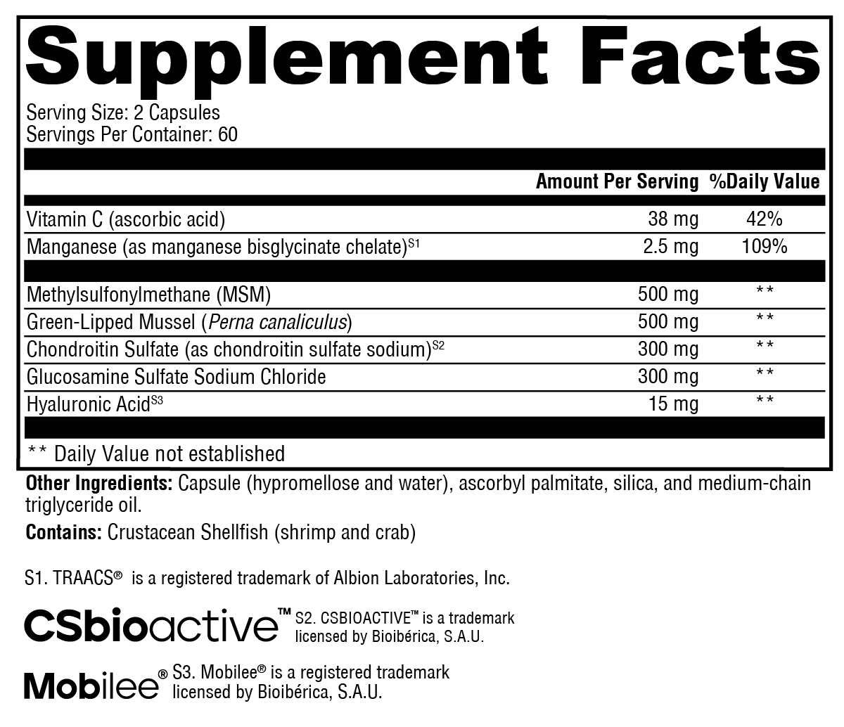 SynovX® DJD 120 Capsules