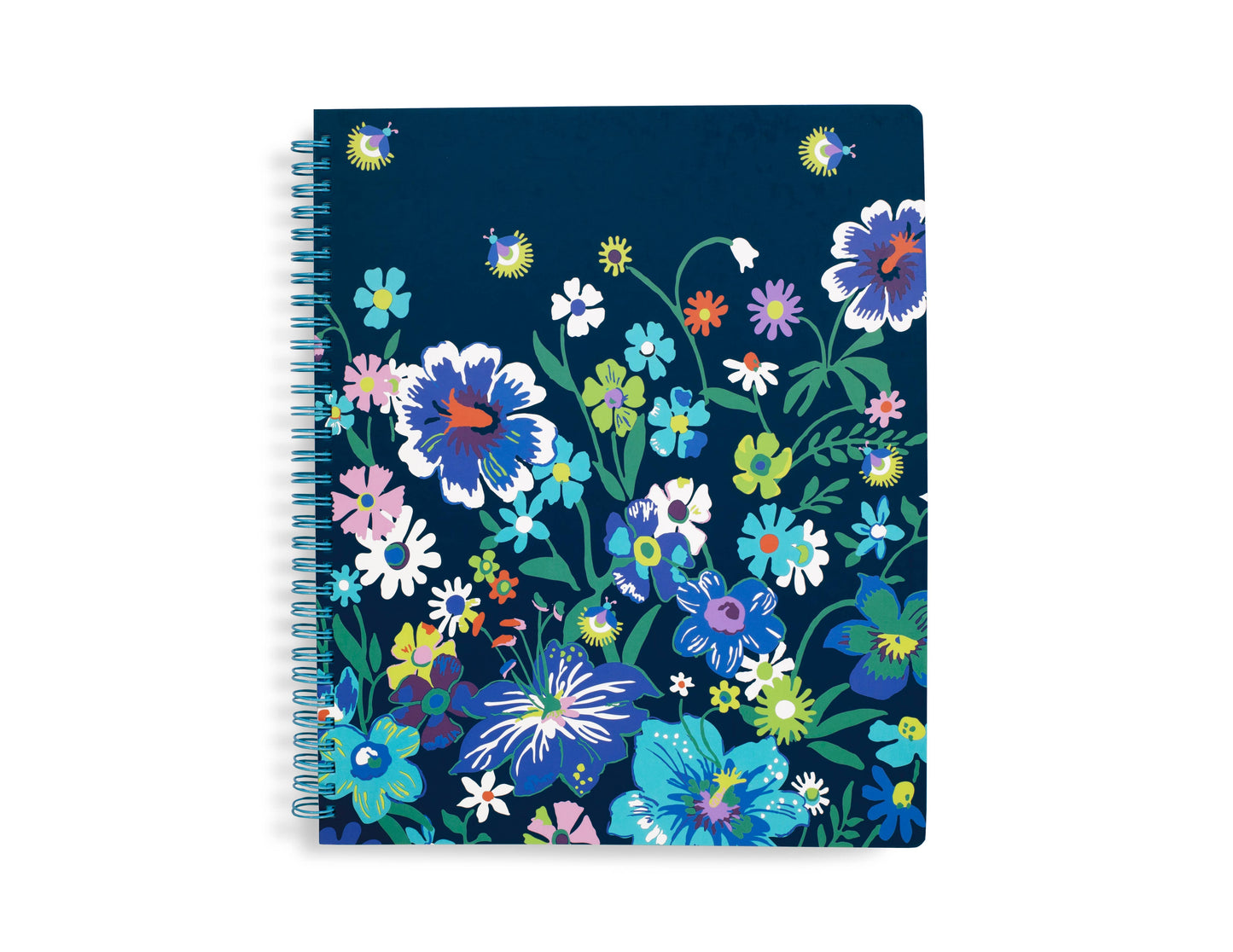 Notebook With Pocket, Moonlight Garden
