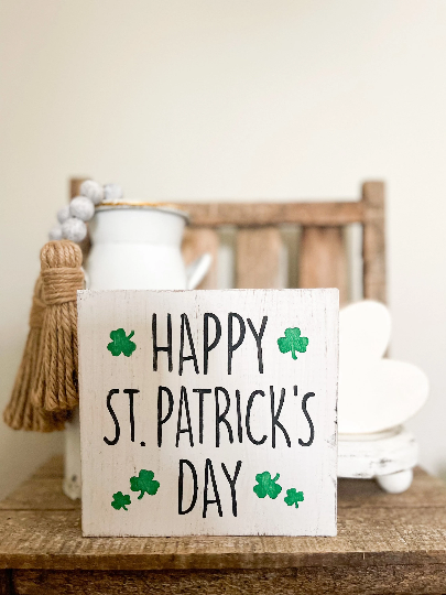 Happy St. Patrick's Day Sign