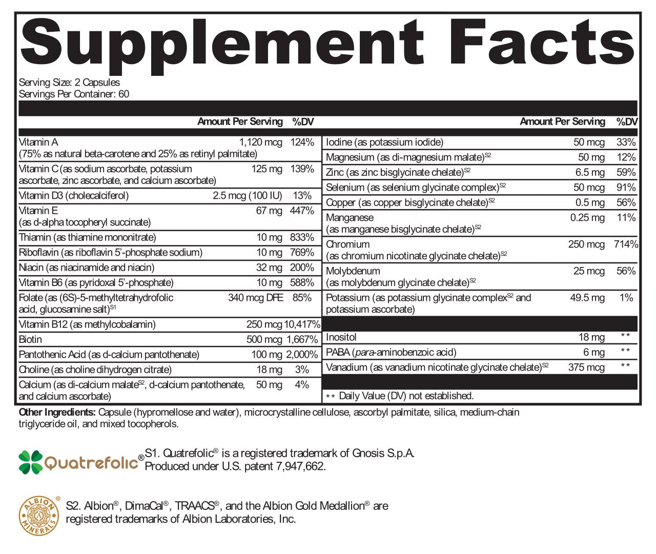 ActivNutrients® without Iron