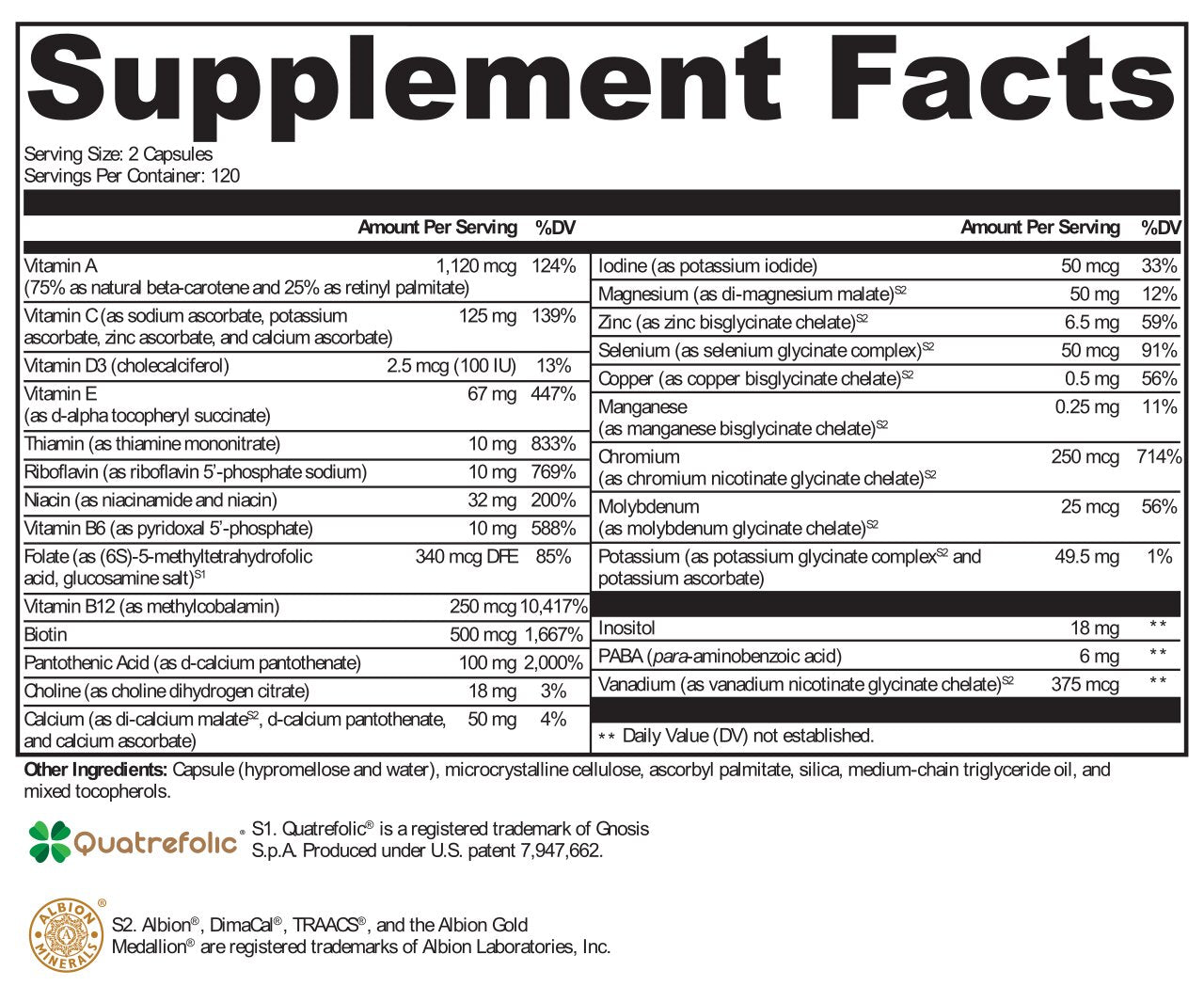 ActivNutrients® without Iron