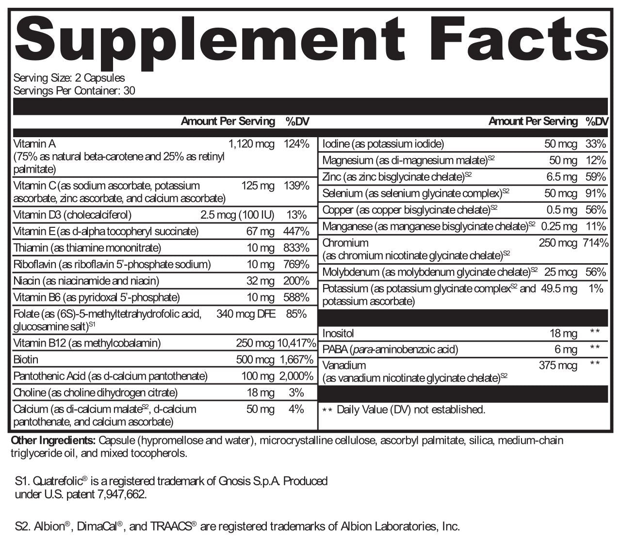 ActivNutrients® without Iron