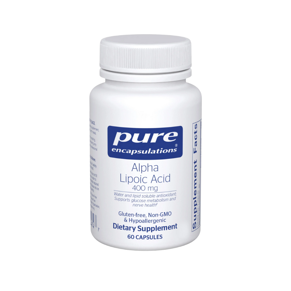 Alpha Lipoic Acid 400 mg.