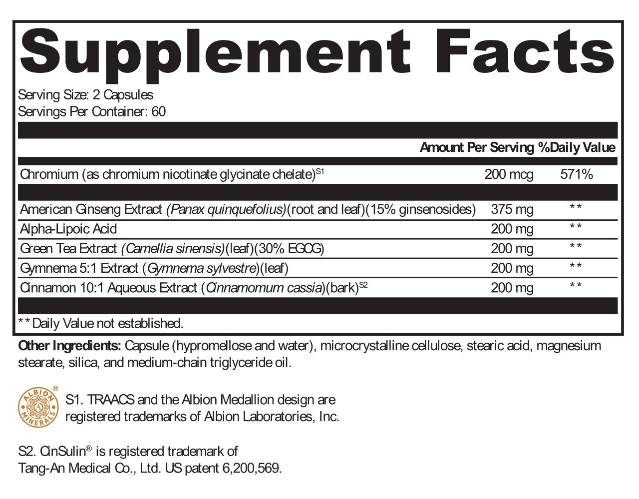 CinnDromeX™ 120 Capsules