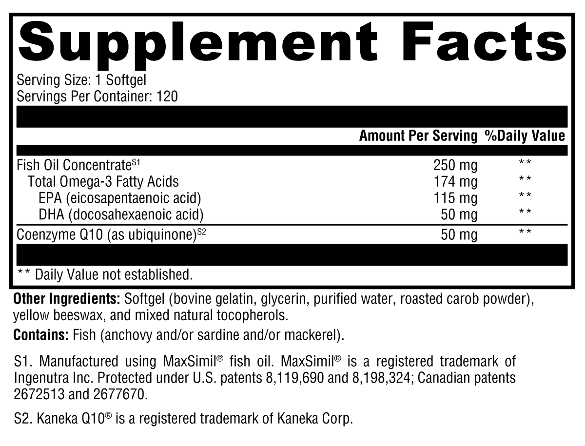 CoQmax™ Omega 50 mg