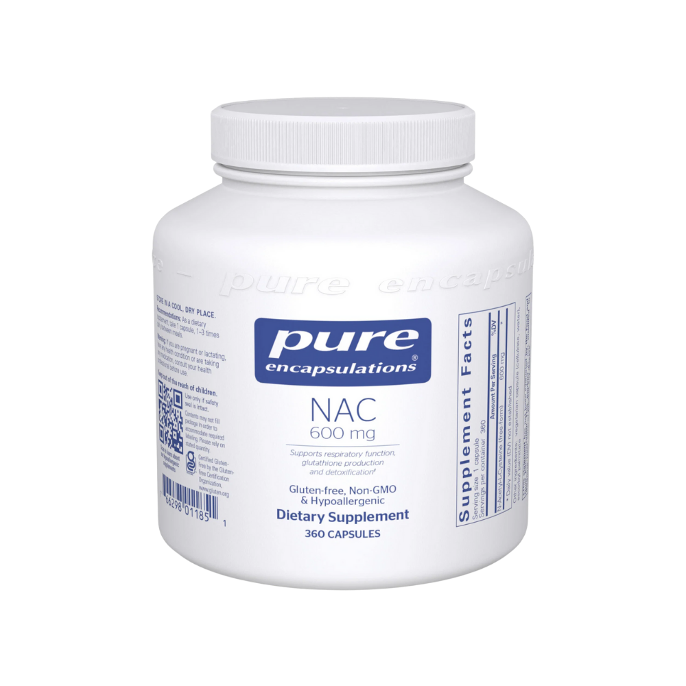 NAC (N Acetyl l Cysteine) 600 mg.