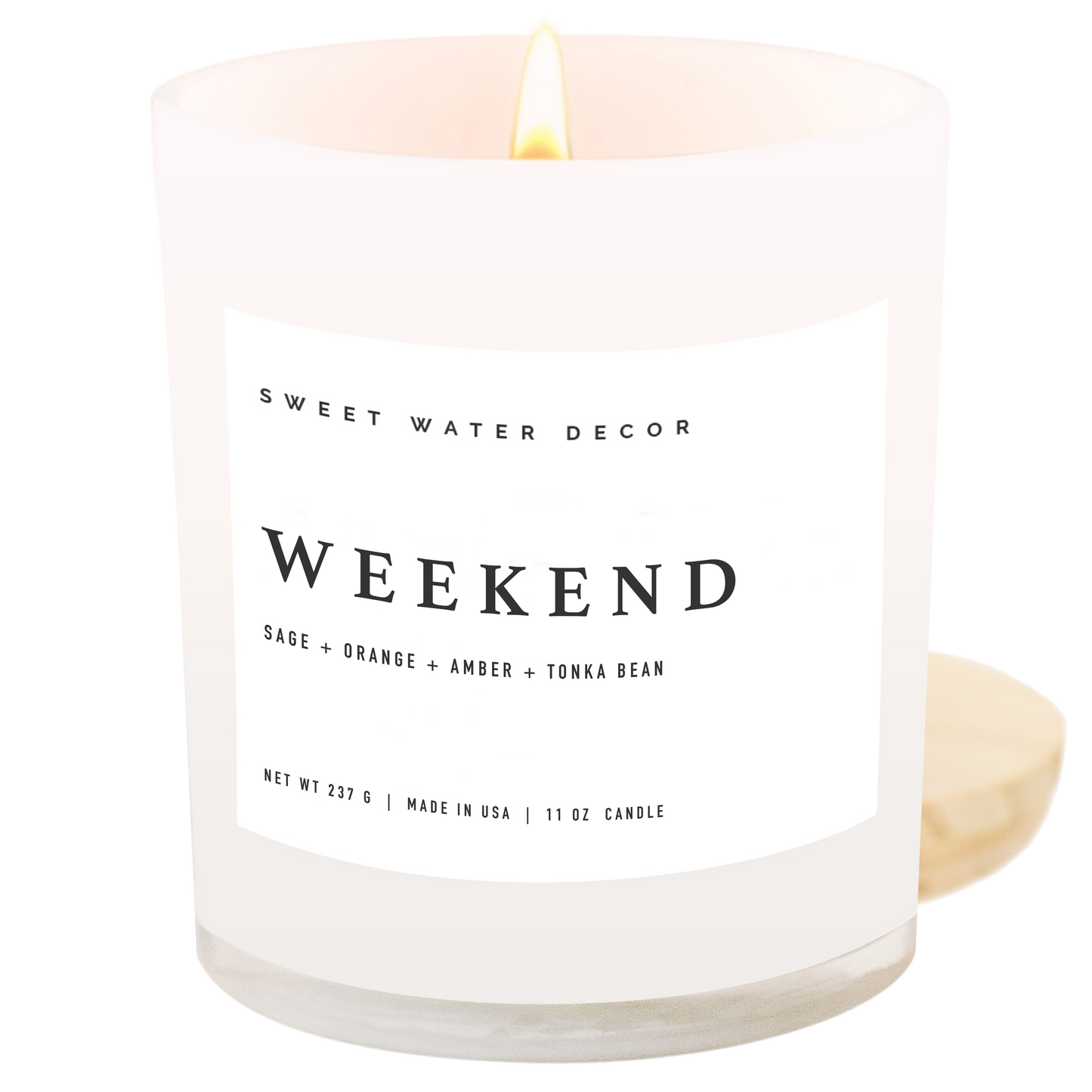 Weekend 11 oz Soy Candle - Home Decor & Gifts