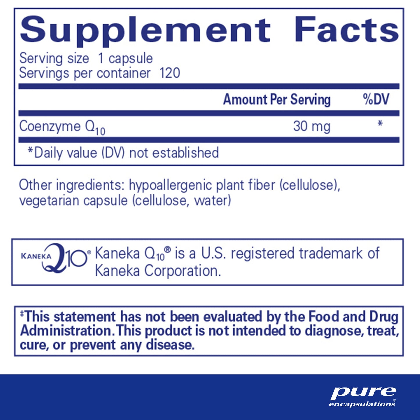 CoQ10 30 Mg.