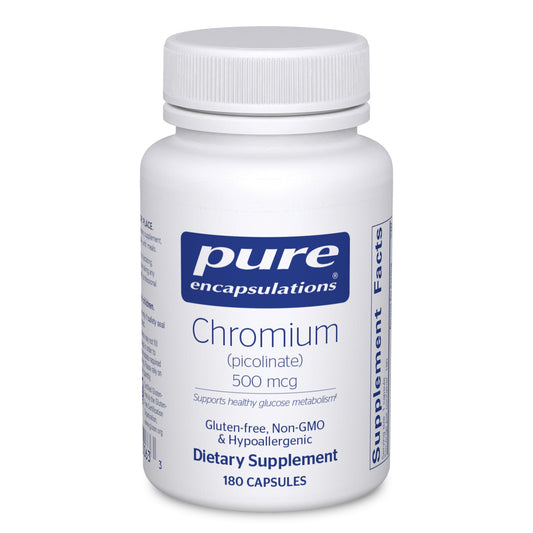 Chromium (picolinate) 500 mcg.