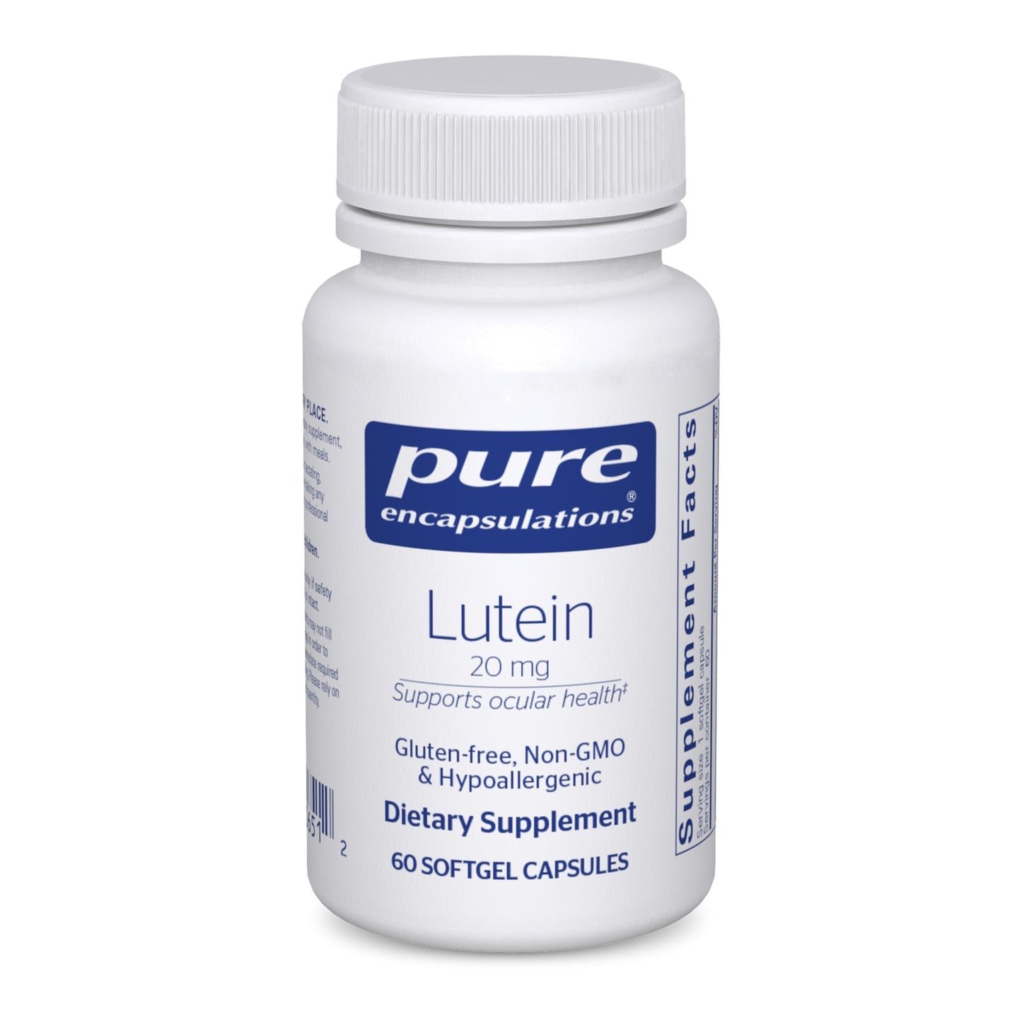 Lutein 20 mg.