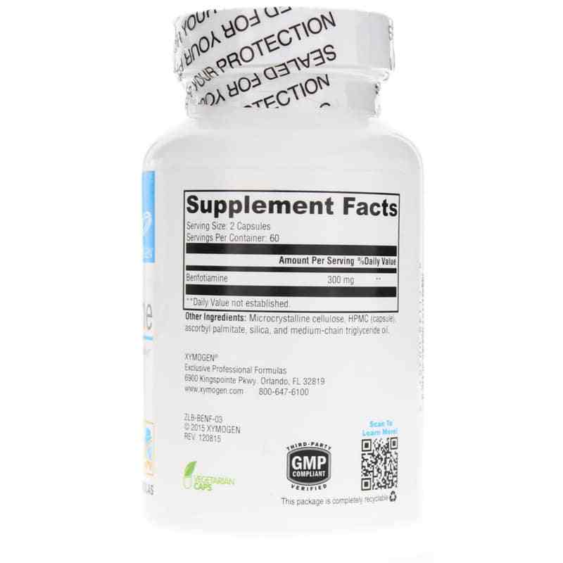 Benfotiamine 120 Capsules