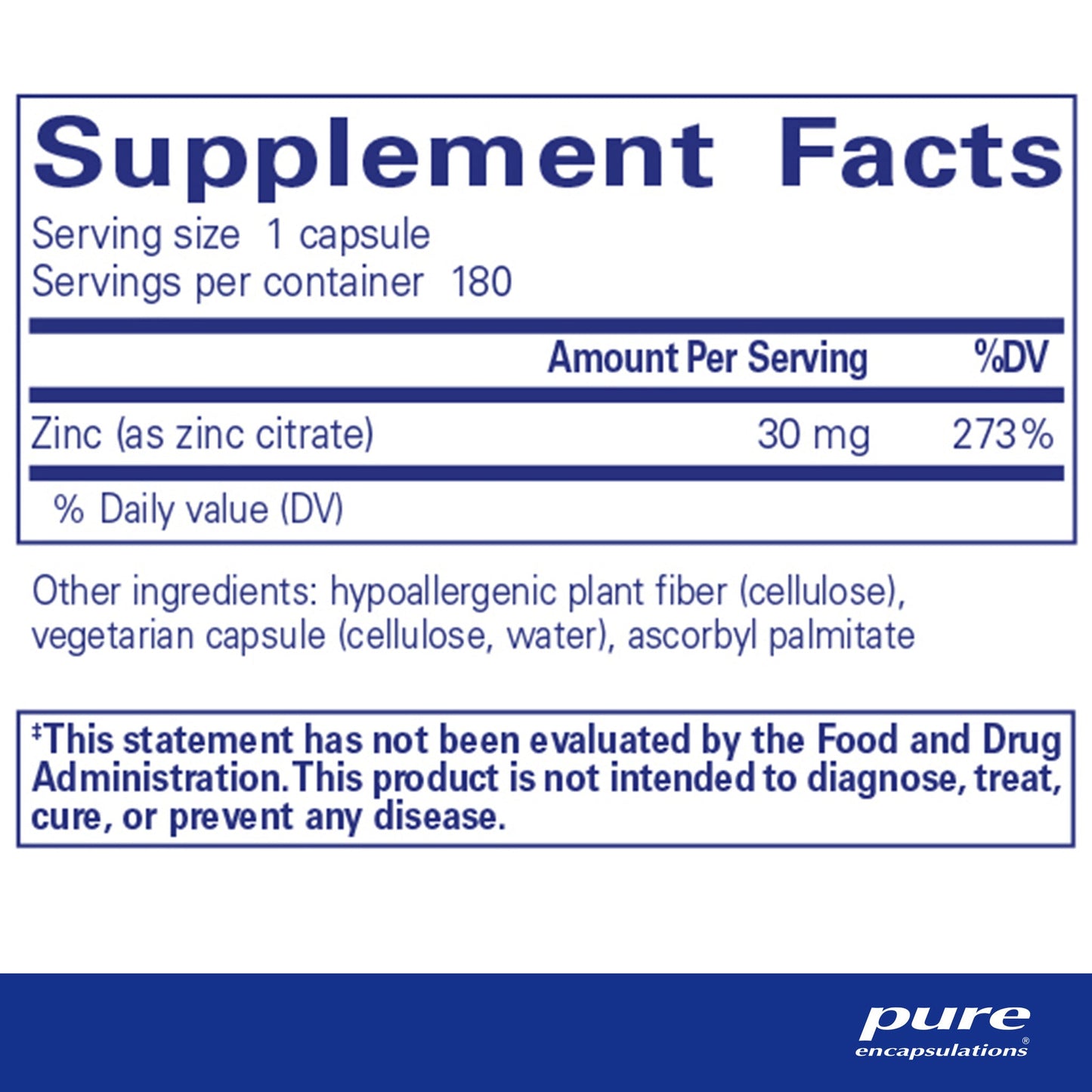 Zinc (citrate)