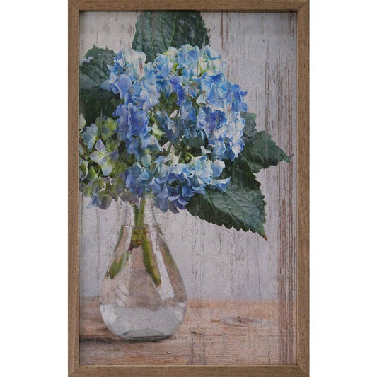 Blue Hydrangeas Vertical