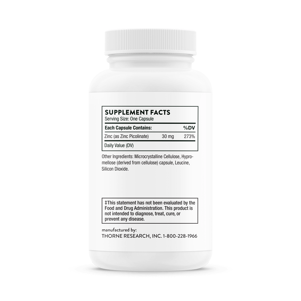 Zinc Picolinate 30 mg - NSF