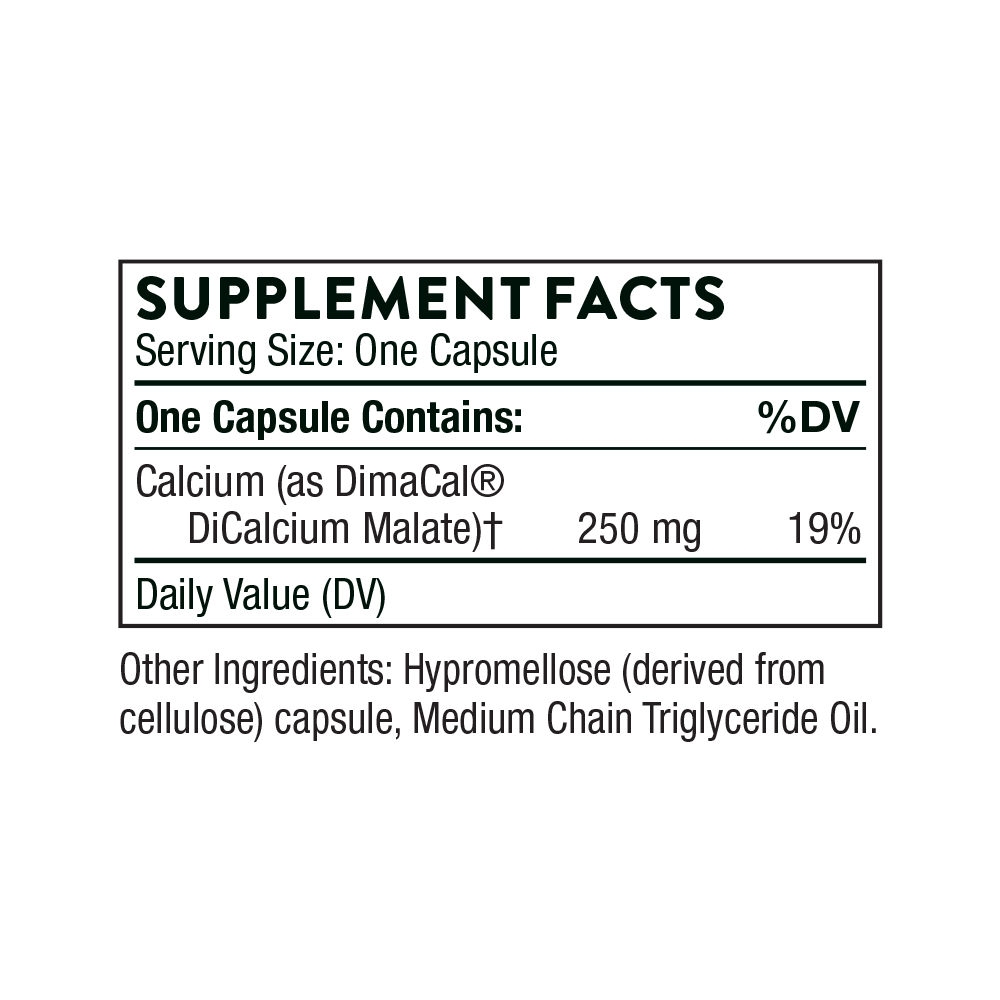 Calcium (formerly DiCalcium Malate)