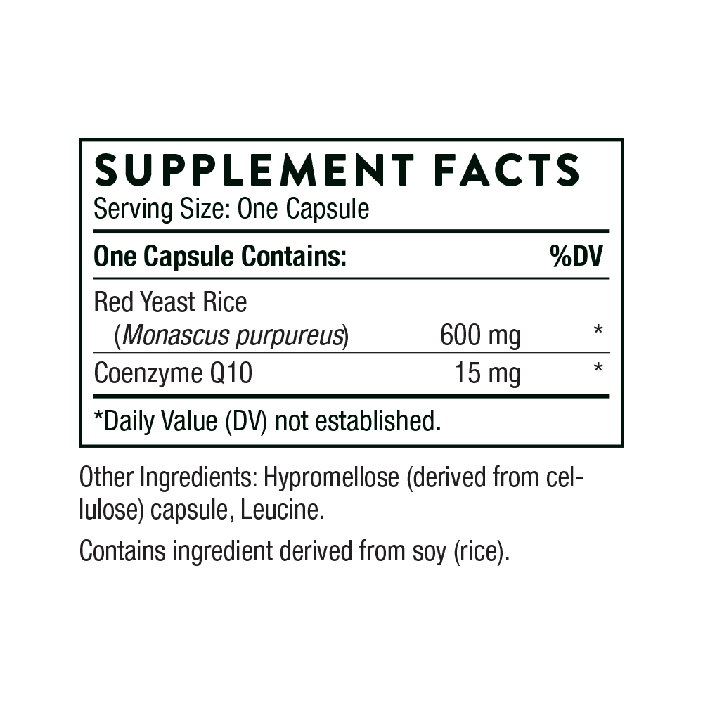 Red Yeast Rice + CoQ10