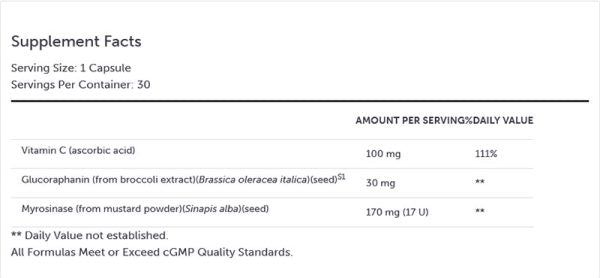 OncoPLEX™ Plus Myrosinase 30 Capsules