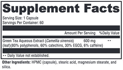 Green Tea 600™ 60 Capsules