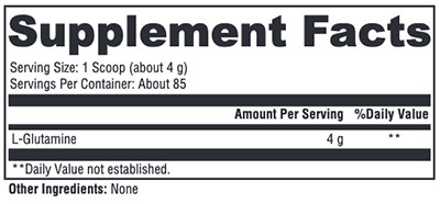 L-Glutamine 85 Servings