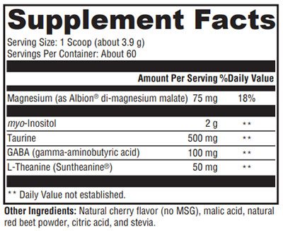 RelaxMax® Cherry 60 Servings